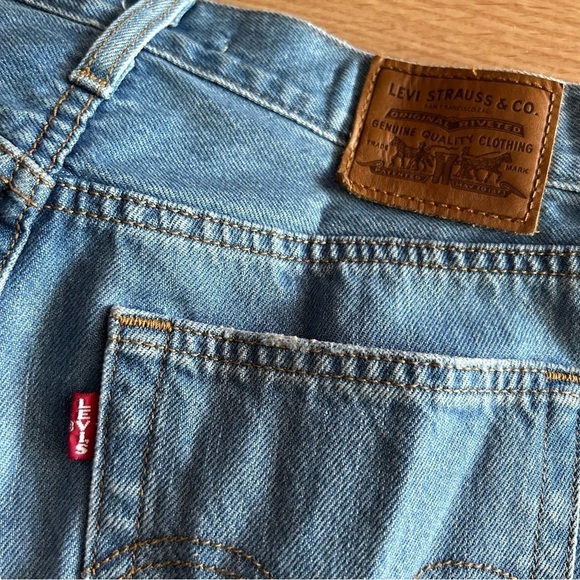 Levi’s Premium Big E Wedgie Straight Button Fly Jeans Women’s 25 - Picture 10 of 11